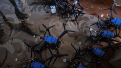 UKRAINE-CRISIS/EAST-FRONTLINE-DRONE