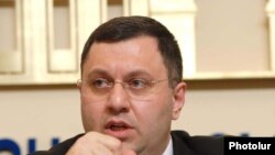 Armenia's Economic Minister Nerses Yeritsian