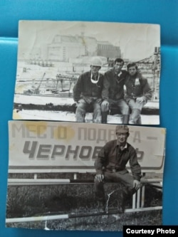 35 жыл бұрын Чернобыль атом электр станциясында болған апат салдарын жоюға Қазақстаннан жіберілген Мейрамбек Бәйкенов 23 жаста еді. Үстіңгі суретте Мейрамбек сол жақта отыр.