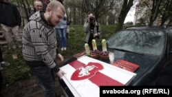 Paval Vinahradau was released from prison in Minsk on May 4.