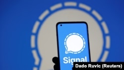 Logoja e aplikacionit për mesazhe, Signal.
