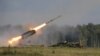 Russia -- A Russian TOS-1A multiple rocket launcher fires during the opening of the Army-2015 international military forum in Kubinka, outside Moscow, June 16, 2015