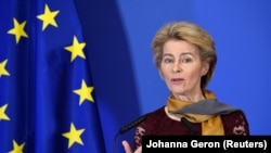 Predsednica Evropske komisije Ursula von der Lajen