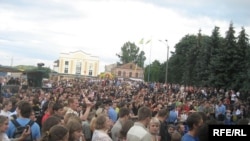 Ukraine -- Bulba festival, Dubno, 20Jul2008