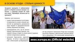 Քաղաքական գովազդ. «Ուկրաինա - Եվրոպա. Ինչ կտա Ձեզ Ասոցացման պայմանագիրը»