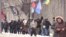У Києві яйцями закидали консульство Росії (відео)