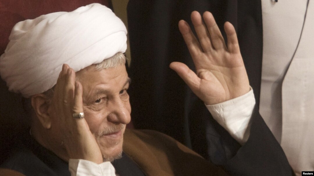 آیت‌الله اکبر هاشمی رفسنجانی، رئیس مجلس خبرگان رهبری و مجمع تشخیص مصلحت نظام