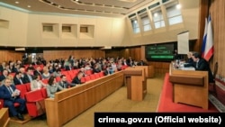 Зал заседаний крымского парламента, 13 сентября 2019 года