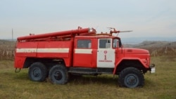 Пожарный автомобиль МЧС Украины