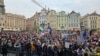 Проукраїнська демонстрація в Празі, лютий 2025 року