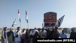 کوټه-چمن لار باندې د اپوزیشن احتجاج له مخې لویه لار وتړل شوه. ۲۰۱۹، ۱۴ نومبر