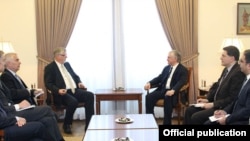 Armenia/EU - Foreign Minister Edward Nalbandian meets with Herbert Salber, the EU’s special representative for the South Caucasus, Yerevan,10May2016