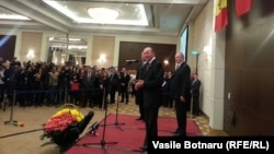 Moldova, Romania, Romanian president Traian Băsescu & his Moldovan counterpart Nicolae Timofti