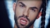 Slavko Kalezic is looking to win this year's Eurovision Song Contest with a tune and look that break many taboos in his native Montenegro.
