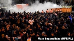 Proteste la Tbilisi, 18 noiembrie 2019