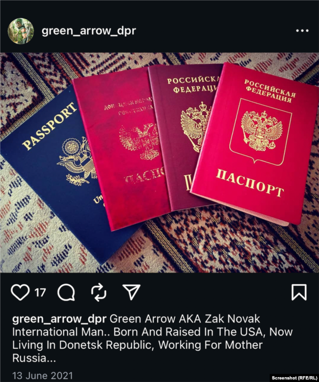 Katër pasaporta për të cilat Zllatko Novkoviq u mburr në mediat sociale në vitin 2021.