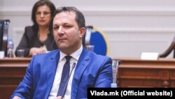 Архивска фотографија- Министерот за внатрешни работи Оливер Спасовски