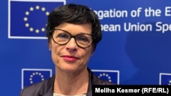 Єврокомісарка підкреслила, що ідея включення євроінтеграції України до параметрів майбутнього мирного врегулювання відповідає попередній практиці