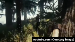 Скрыншот з гульні The Forest
