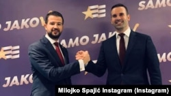 Predsjednik Crne Gore Jakov Milatović i premijer Milojko Spajić, 2023.