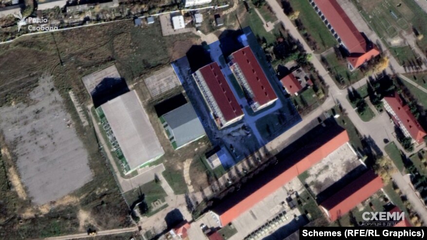 Një imazh satelitor tregon një zonë të Tullës, e njohur si nikoqire e Divizionit të 106-të Ajror dhe Regjimentit të tij të 51-të të Parashutës.
