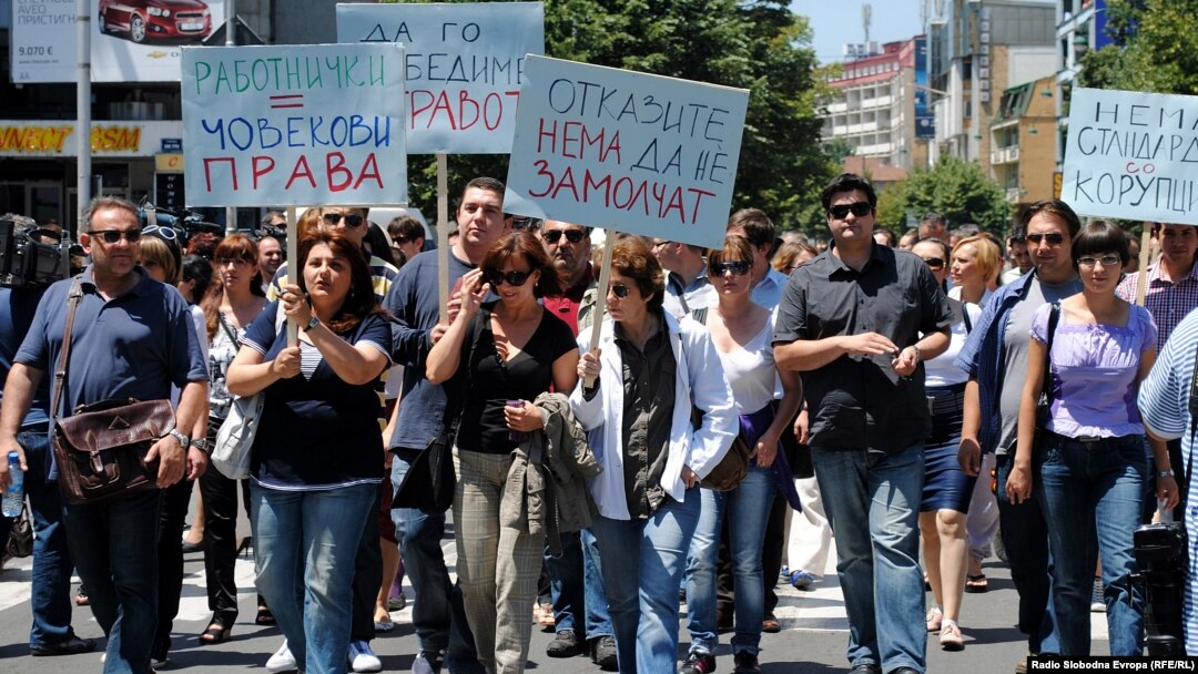 Од протестите на новинарите пред неколку месеци 
