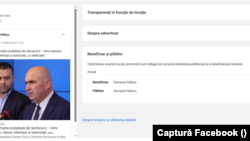 Postări plătite pro și contra Ciprian Ciucu