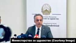 Азир Алиу, министер за здравство