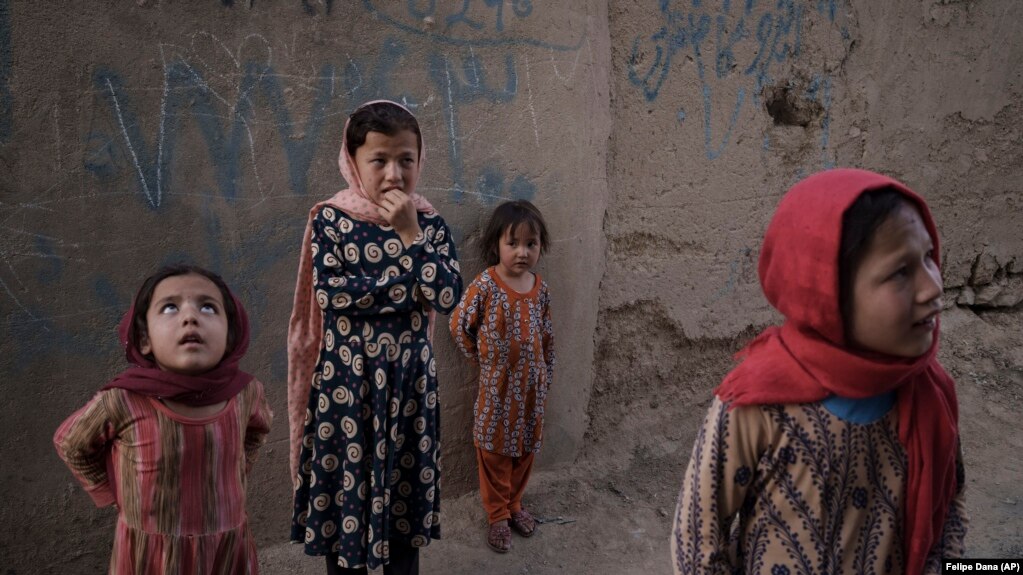 Дети Кабула, 17 сентября 2021 года.
