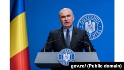 Premierul Ilie Bolojan, într-o conferință de presă la Palatul Victoria