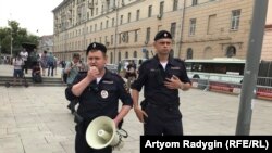 Москвадагы полиция. 