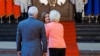 Arhivă - președinta Maia Sandu îi întâmpină pe președinta Comisiei Europene, Ursula von der Leyen, și președintele Consiliului European, Antonio Costa, la primul summit R. Moldova – UE, ținut la Chișinău pe 4 iulie 2025
