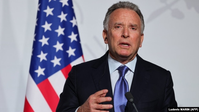 Спецпредставник президента США Стів Віткофф. Париж, 6 січня 2026 року