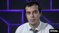 Roman Dobrokhotov, editor in chief of The Insider. (file photo)