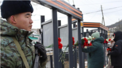 Открытие мемориала "Память" в бурятском селе Усть-Дунгуй