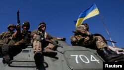Українські військовослужбовці, вересень 2014
