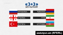 «3+3» ձևաչափով հանդիպման լոգոն