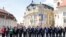 Șefi de state și de guverne la reuniunea de la Sibiu. 9 mai 2019. Până la 1 iulie România deține președinția rotativă a UE