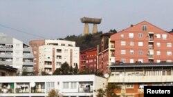 Pamje nga një pjesë e Mitrovicës
