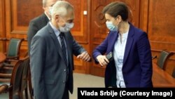 Premijerka Srbije Ana Brnabić i ruski ambasador Aleksandar Bocan-Harčenko