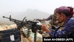 نیروهای مورد حمایت ائتلاف؛ اول ژوئیه ۲۰۱۸ جنوب‌غربی یمن