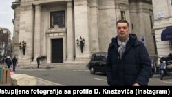 Duško Knežević u Londonu