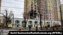 د کیف په دینیپرو فسکي سیمه کې د روسیې د دیسمبر د ۲۷ مې د بریدو اثار 