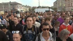 Protesters March In Moscow