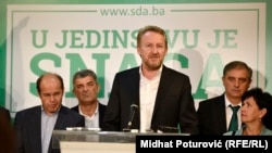 Despite winning every district in Sarajevo, Party of Democratic Action (SDA) leader Bakir Izetbegovic wasn't ready to declare victory.
