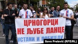 Protests against Montenegro joining NATO in Podgorica
