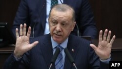 Президентът на Турция Реджеп Тайип Ердоган
