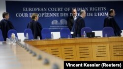 26 жовтня розпочався третій конкурс із добору кандидатів на посаду судді Європейського суду з прав людини (ЄСПЛ). Зала засідань ЄСПЛ. Страсбург, 11 вересня 2019 року