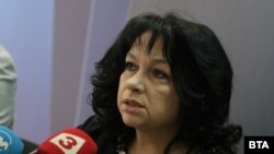 Bulgarian Energy Minister Temenuzhka Petkova (file photo)