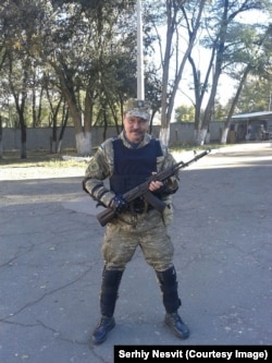 Сергій Несвіт під час служби. Фото з особистого архіву автора